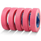 Pink Painters Tape,1 inch x 60 Yards x 5 Rolls (300 Yards Total) - Medium Adhesive Masking Tape for Painting,Labeling,DIY Crafting,Decoration and School Projects