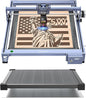 Creality Falcon 5W Laser Engraver Machine with Honeycomb Laser Bed 500x500, 10000mm/min, 72W High-Precision Laser Cutter for Wood, Acrylic, and Metal, Easy Setup and Out-of-The-Box