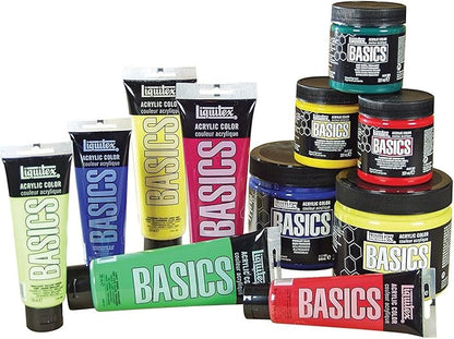 Liquitex BASICS Acrylic Paint, 118ml (4-oz) Tube, Raw Umber