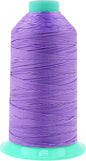 Mandala Crafts Bonded Nylon Thread Lilac Heavy Duty Sewing Threads - 800 YDs Size 277 840D T270 Tex 270 Thread for Leather Jeans Weaving Outdoor Marine Upholstery Threads