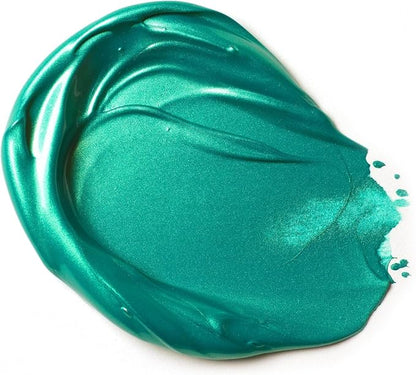 Liquitex BASICS Acrylic Paint, 118ml (4-oz) Tube, Metallic Aqua Green