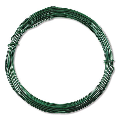The Beadsmith Anodized Aluminum Wire – 12 Gauge – 39 feet – Kelly Green Color – Bendable Craft Wire Used to Jewelry Making, Wire Wrapping, Sculpting, Floral, Modeling and Other DIY Arts & Crafts