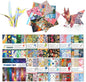 12 Different Packs Full Collection Origami Paper Kit 6 Inch Square Double Sided Color Vivid Colors Creation Easy Fold Paper Set Hand Crafts Paper Arts Creativity.01