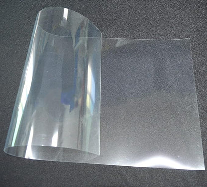 BANLTRE 5 Pack 24" x 24" 10mil/0.25mm Thick Clear Blank Stencil Sheet for Cutting,Craft Plastic Sheets (24" x 24" / 10mil)