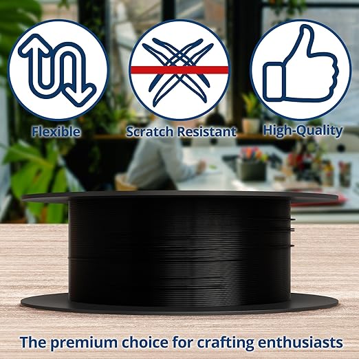 Soft Flex 49 Strand Beading Wire - Medium 0.19 Diameter - 100 Feet Nylon Design Wire