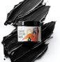 KAMENSKAYA Coarse Texture Paste - Modeling Paste Acrylic Medium - Black Matte, 16.9 fl oz (500 ml)