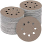 50PCS 5 inch Silicon Carbide Sanding Discs 2500 Grit, Wet Dry Orbital 5 Sander Hook and Loop Sandpaper Disc Ultra Fine Grit, Best for Metal,Automotive Precision Polishing