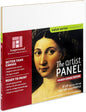 Ampersand Art Supply Wood Gesso Art Painting Panel: Canvas Texture, 3/8 Inch Depth, 8" x 8"