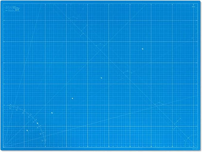 Elan Cutting Mat A0 Blue, Extra Large Self Healing Cutting Mat 36 x 48 Inch, 5-Ply Craft Board Blue, Hobby Board for Crafts 36x48 Inch