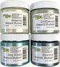 The Crafter's Workshop Stencil Butter - Beach House Acrylic Paint Set - Boutique Metallic Texture Paste for Art, Canvas, Journals, & Cards - 4 x 2oz Jars