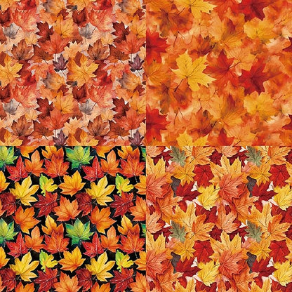 YASMEN 6"x6" Scrapbook Paper Pad - 24 Sheets of Patterned Cardstock for Card Making, Scrapbooking, Junk Journal, DIY Gift Cards - Single-Sided Decopodge Decorative Craft Paper