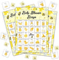 Baby Shower Bingo - 24 Player Bee Themed Game for Adults and Gender Reveal Parties