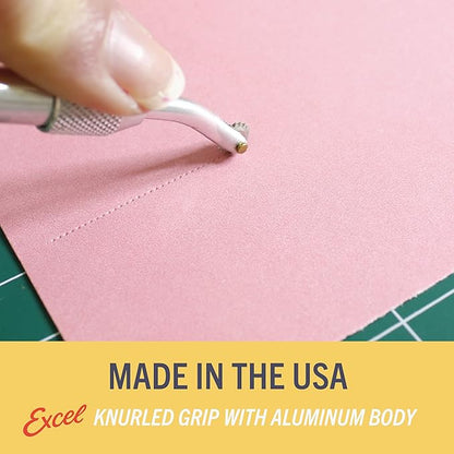 Excel Blades Pounce Wheel - 1/4-Inch Stainless Steel Tracing, Perforating, Cutting, Sewing, Quilting & Embossing Tool