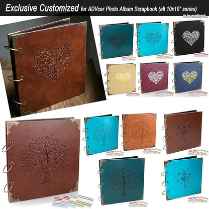 50 Sheets Self Adhesive Photo Corners - Hold 1275 Photos - 6 Colors 5100 pcs Photo Mounting Corner Stickers for Polaroid, Instax Foto of DIY Picture Scrapbook and Recollections Photo Album