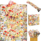 60 Sheets Monet Floral Garden Tissue Paper, 20 x 14 Inch Wildflower Monet Garden Patterns Art Wrapping Paper for Spring Birthday Wedding Spring Party Baby Shower Party Supplies
