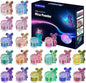 20 Colors Chameleon Mica Powder, 20 * 3g Color Shift Resin Pigment Powder for Epoxy Resin, Painting, Soap Making, Bath Bombs, Candle Making, Slime, Jewelry DIY Accessories(0.1oz/jar)