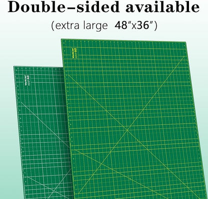 worklion self healing cutting mat 36" x 48" for sewing,fabric cutting,rotary cutting,5-layer non-slip as desk top for Scrapbooking & Quilting & Sewing & Arts & Crafts Project……
