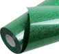 TORC Green Glitter HTV Heat Transfer Vinyl Roll 12 inch x 20 ft Iron on Vinyl for T Shirts Crafts Bulk St. Patrick's Day Decor