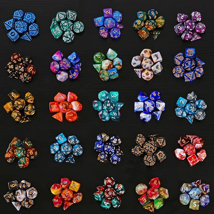Coyeekn Mystery Dice Set - DND Dice Set - Polyhedral Dice, Dice Goblin, RPG Dice Set, Suitable for Role Playing, Table Games(Mystery Pack of 6)