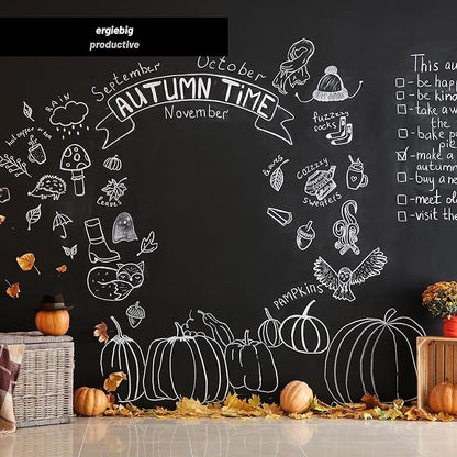 Chalkboard Paint 25.36 fl oz - Black – Chalkboard Paint for Wall, Wood, Metal, and Glass. Black Chalk Paint, Erasable, and Easy to Apply