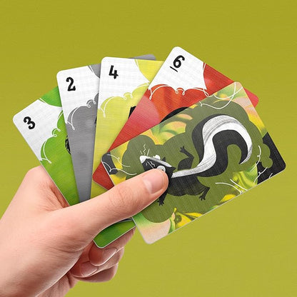 Dump The Skunk! Game | Family Card Game by Reiner Knizia | Ages 7 and Up | 2-6 Players | 20 Mins. | Easy to Learn Games for Kids, Teens, and Adults