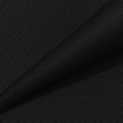 Aida Cloth 11 Count Cross Stitch Fabric,19×28inch (11CT,Black)
