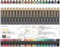 005 Micro Pen,20 Colors Waterproof Ink 0.20mm Fine Tip FineLiner Pens for Art Illustration,Sketching, Anime, Bullet journal,and Technical Drawing