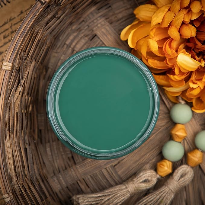 Dixie Belle Paint Company Chalk Finish Furniture Paint - Palmetto (16oz) - Matte Rich Green Chic Chalk Mineral DIY Furniture Paint