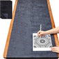 Dinifee 2 Sheets 23 ft Large Graphite Carbon Transfer Paper for Tracing Black Waxed Carbon Paper for Drawing Patterns on Wood Projects, Canvas Fabric and Crafts Supplies,1.6 ft Wide
