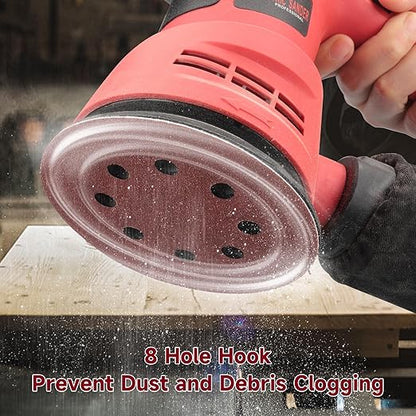 100 PCS 5 Inch Sanding Discs 800 Grit, Round Hook and Loop Sandpaper for Random Orbital Sander