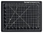 Dahle Vantage 10670 Premium Self-Healing Cutting Mat, 9"x12", 1/2" Grid, 5 Layers for Max Healing, Perfect for Crafts & Sewing, Black