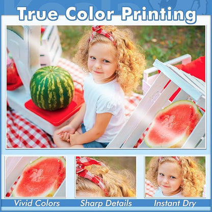 Koala Ultra Premium Photo Paper 8 x 10 In Glossy Photo Printer Paper for Inkjet Printer Water Resistant 50 Sheets 72lb