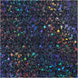 rabbitgoo Blackout Rainbow Window Privacy Film Decorative Stained Glass Diamond Pattern Window Sticker with Iridescent Tint Non-Adhesive Static Cling for Home Office Bathroom, 23.6 x 157.4 inch, Black
