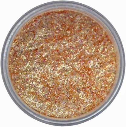 Premium Diamond Mica Powder Pigment- for Epoxy, Resin, Soap, Paint, Woodworking, Acrylic Pouring, Bath Bombs, Fishing Lures - DIY Arts and Crafts Additive (Diamond Shimmer Orange Yellow)