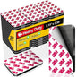 30 Pcs Large Strong Double Sided Adhesive Pads, Made of 3M, Heavy Duty Square Sticky Mounting Foam Tape for Car Décor Wall, 0.12" Thick Black Sticky Pads 2.13" x 3.35"