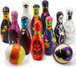 JOYIN Halloween Foam Bowling Set for Kids Toys Party Supplies, Get-Together Party, Game Day Events, Indoor Outdoor Toy Game with 10 Pins & 2 Balls Fun Sports Games, Birthday Parties