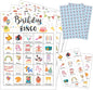 Birthday Party Bingo Game Cards(24 Players), Birthday Bingo Card for Family Friend Adult, Large Group Holiday Party Activity Favor Decoration Supplies -002