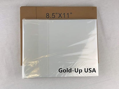 8.5 x 11 Inch Waterproof Inkjet Transparency Film for Silk Screen Printing (200 Sheets)