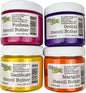 The Crafter's Workshop Stencil Butter - Mardi Gras Acrylic Paint Set - Boutique Metallic Texture Paste for Art, Canvas, Journals, & Cards - 4 x 2oz Jars