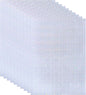 PATIKIL 11.7x8.3" Holographic Sticker Paper, 10Sheets A4 Polypropylene Self-adhesive Transparent Waterproof Laminate Overlay Film for Photo Cards Scrapbook Decorations, Starlight