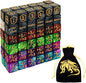 Color MTG Counter Dice Set Keyword Shield Life Counters with Dice Storage Bag for MTG TGG Table Games (72 Pcs)