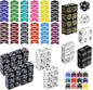 122PCS MTG Abilities Keyword Tokens Dice Counters Set for Magic The Gatering, MTG Buff Tokens Plus 1 Life Counters Dice, Compatible with CCG Creature Stats TCG Magic Card Gaming Accessories