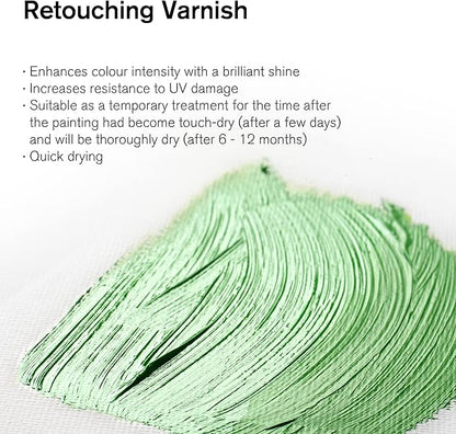 Winsor & Newton Professional Artists' Retouching Varnish, 500ml (16.9-oz) Bottle