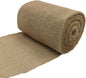 6" Wide Natural Burlap Fabric Roll - 10 Yards Jute Ribbon for Gift Wrapping, Wedding Decorations, Rustic Crafts, Wreaths & Home Decoration (15cm Wide)