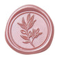 PONATIA Wax Seal Stickers -Rose Gold Wedding Invitation Seal Stickers, 50 Pcs Self- Adhesive Stickers, Perfect for Invitation Cards, Envelopes Christmas Cards, Gift Wrapping, Party Menu Decor