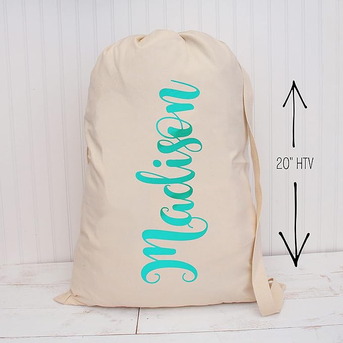 3 Yard x 20" Wide Roll Threadart Metallic Aqua Heat Transfer Vinyl Film | Compatible with Venture Explore and Maker, Silhouette Cameo, & Large Format Cutters
