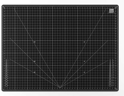 Premium Self Healing Cutting Mat - 36 Inches by 48 inches - A0-3 Layer Quality PVC Construction - Dual Sided, Imperial and Metric Grid Lines - Perfect for Cutting, Sewing, and Crafts