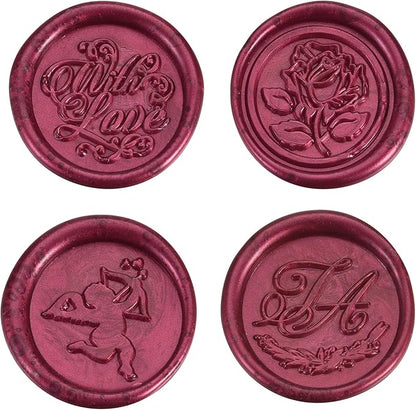 Yoption 15 Pieces Fuchsia Glue Gun Sealing Wax Sticks for Wax Seal Stamp, Great for Wedding Invitations, Envelopes, Cards, Christmas Gift Ideas, Wine Packages (Fuchsia)