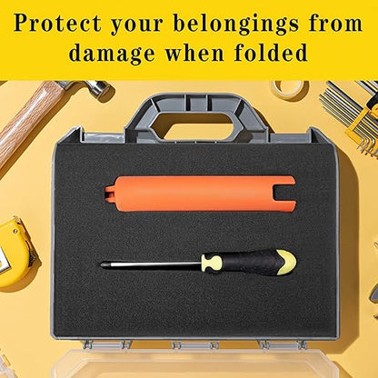 DECOHS 8 Pcs Polyurethane Foam Sheet- 16 x 12 x 1 Inch Cuttable Foam Inserts for Cases- Packing Foam Pads for Toolbox Camera Storage and Crafts