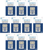 SCHMETZ Universal Sewing Machine Needles - Size 110/18, 5-Needle Cards, Pack of 10